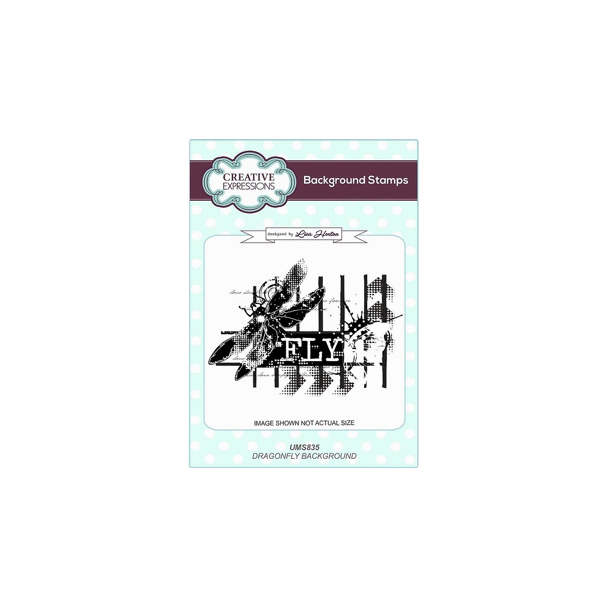 Creative Expressions Cling Stamp - Motivstempel...