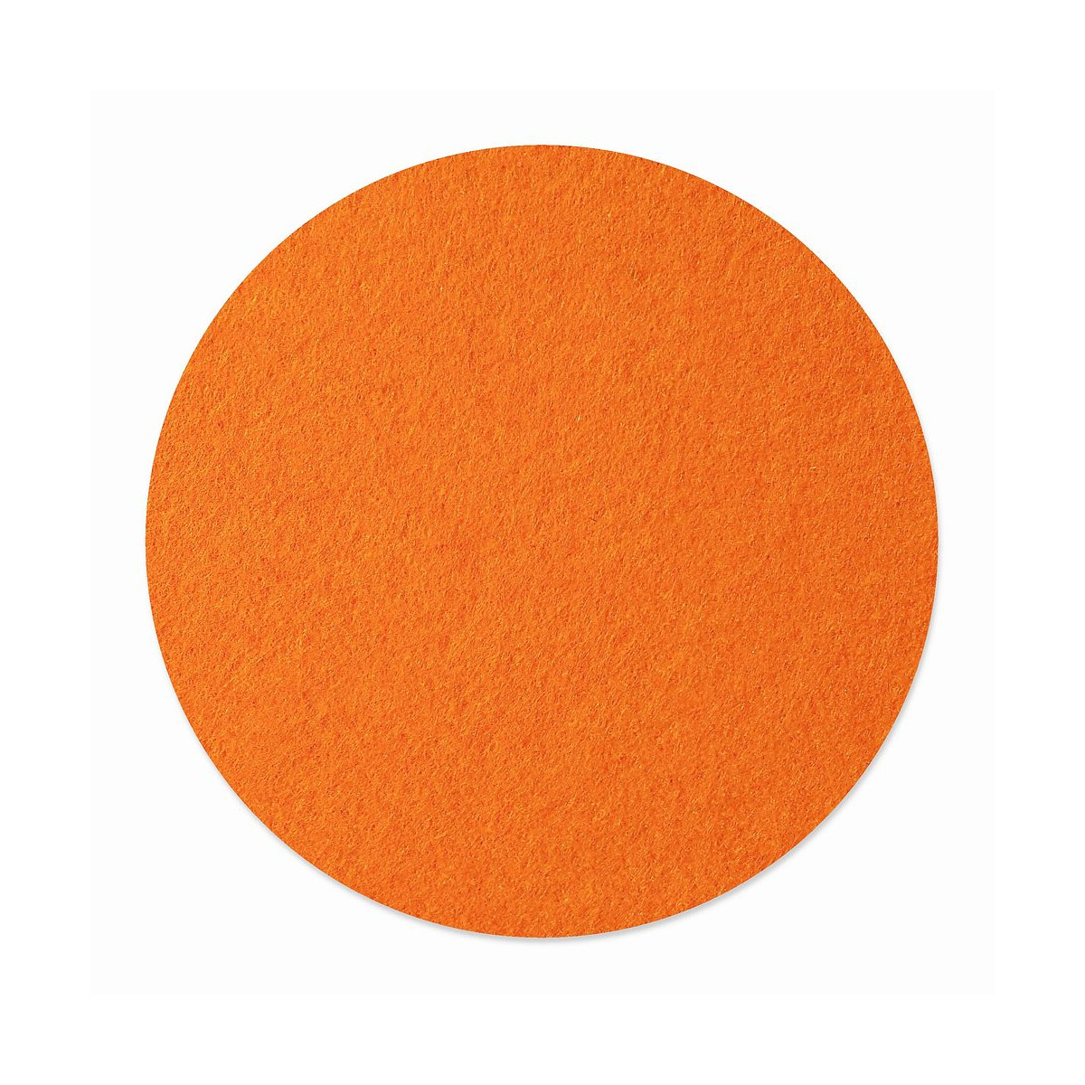 1 x FILZ Untersetzer Rund 11 cm - orange
