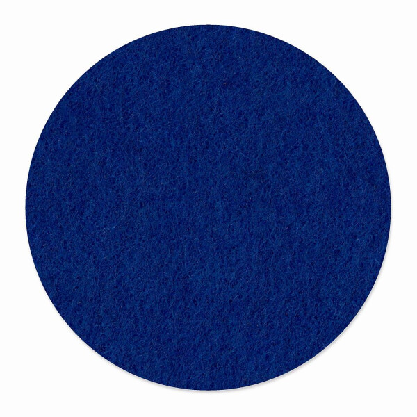 1 x FILZ Untersetzer Rund 11 cm - dunkelblau