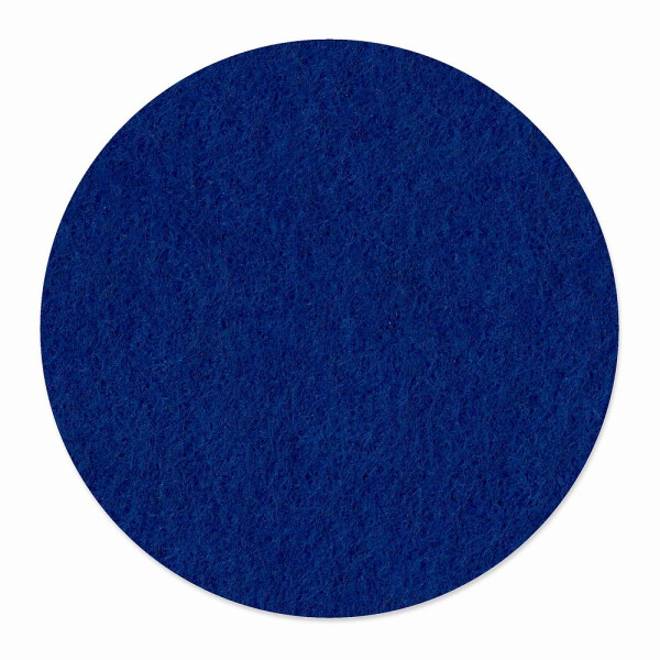 1 x FILZ Untersetzer Rund 11 cm - dunkelblau