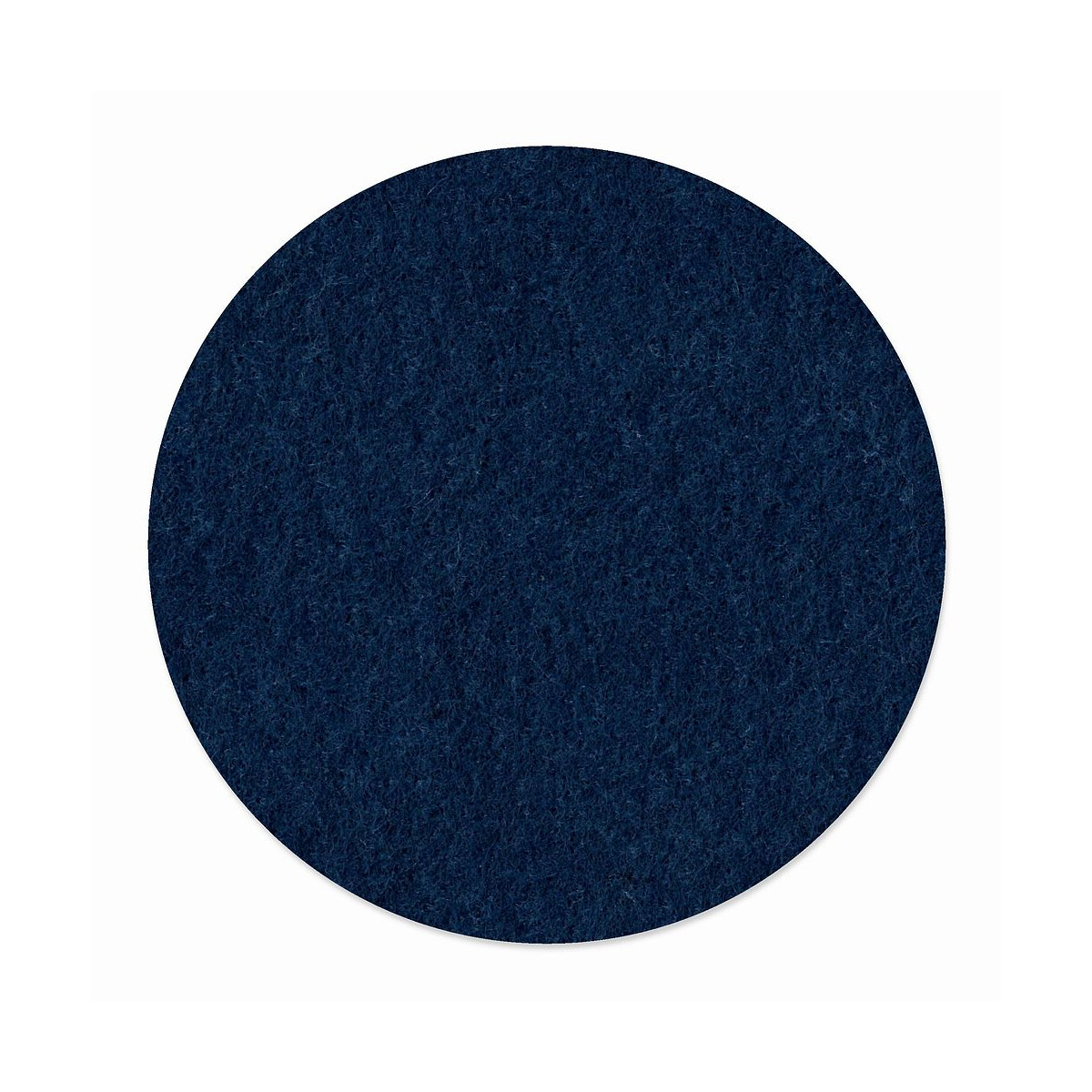 1 x FILZ Untersetzer Rund 11 cm - nachtblau