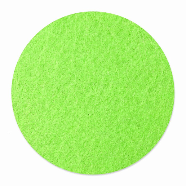 1 x FILZ Untersetzer Rund 11 cm - pastell-grün