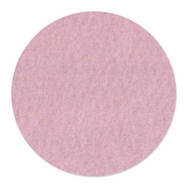 1 x FILZ Untersetzer Rund 11 cm - pastell-flieder