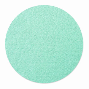 1 x FILZ Untersetzer Rund 11 cm - pastell-türkis