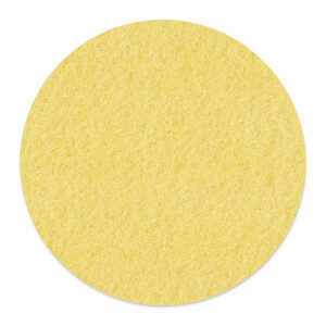 1 x FILZ Untersetzer Rund 15 cm - sand