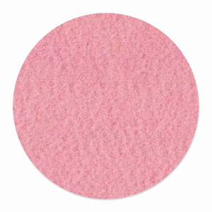 1 x FILZ Untersetzer Rund 15 cm - rosé
