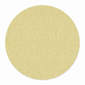 1 x FILZ Untersetzer Rund 20 cm - muschel