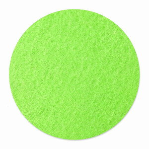 1 x FILZ Untersetzer Rund 20 cm - pastell-grün
