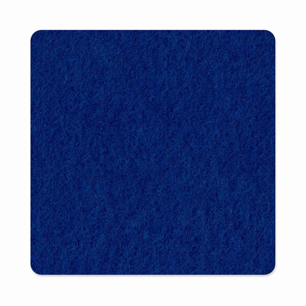 1 x FILZ Untersetzer Eckig 10 cm - dunkelblau