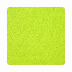 1 x FILZ Untersetzer Eckig 10 cm - pistazie