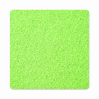 1 x FILZ Untersetzer Eckig 10 cm - pastell-grün