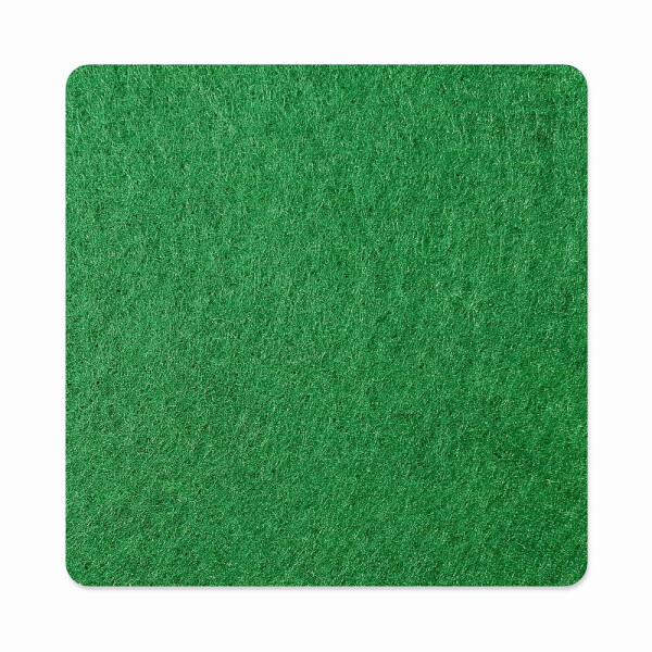 1 x FILZ Untersetzer Eckig 20 cm - tannengrün