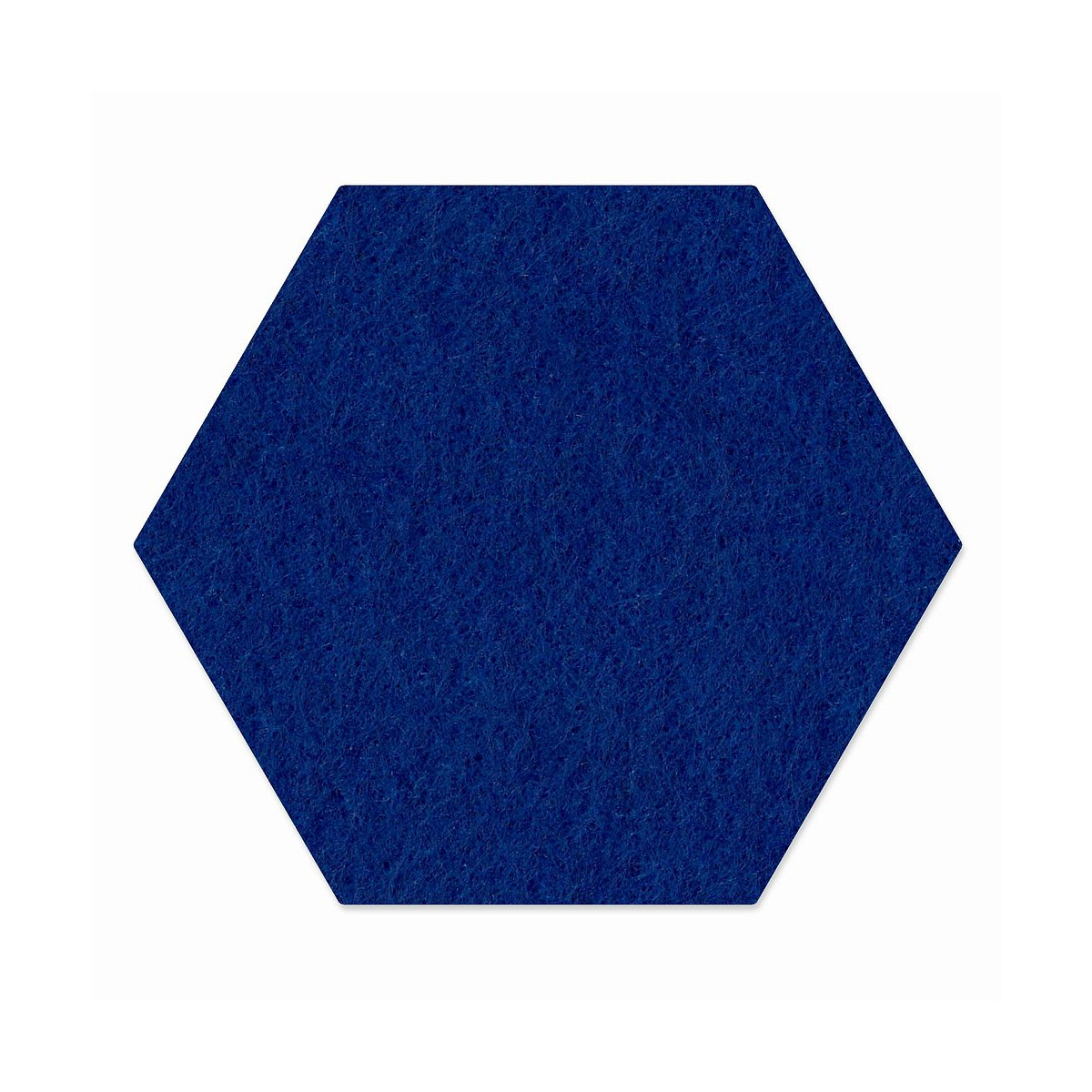 1 x FILZ Untersetzer Wabe, Hexagon 21 cm - dunkelblau