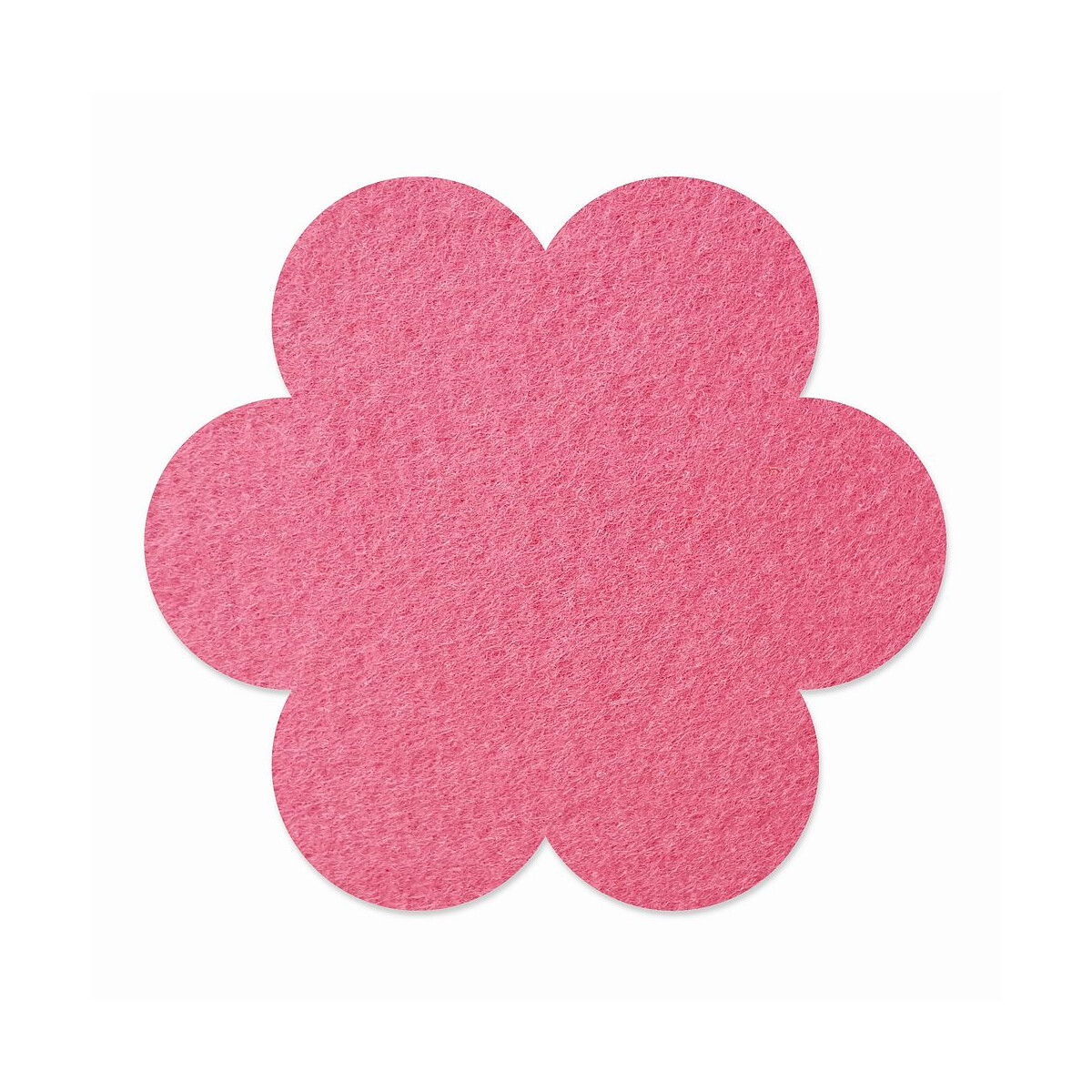 FILZ Untersetzer-Set Blume 4 Stück - pink