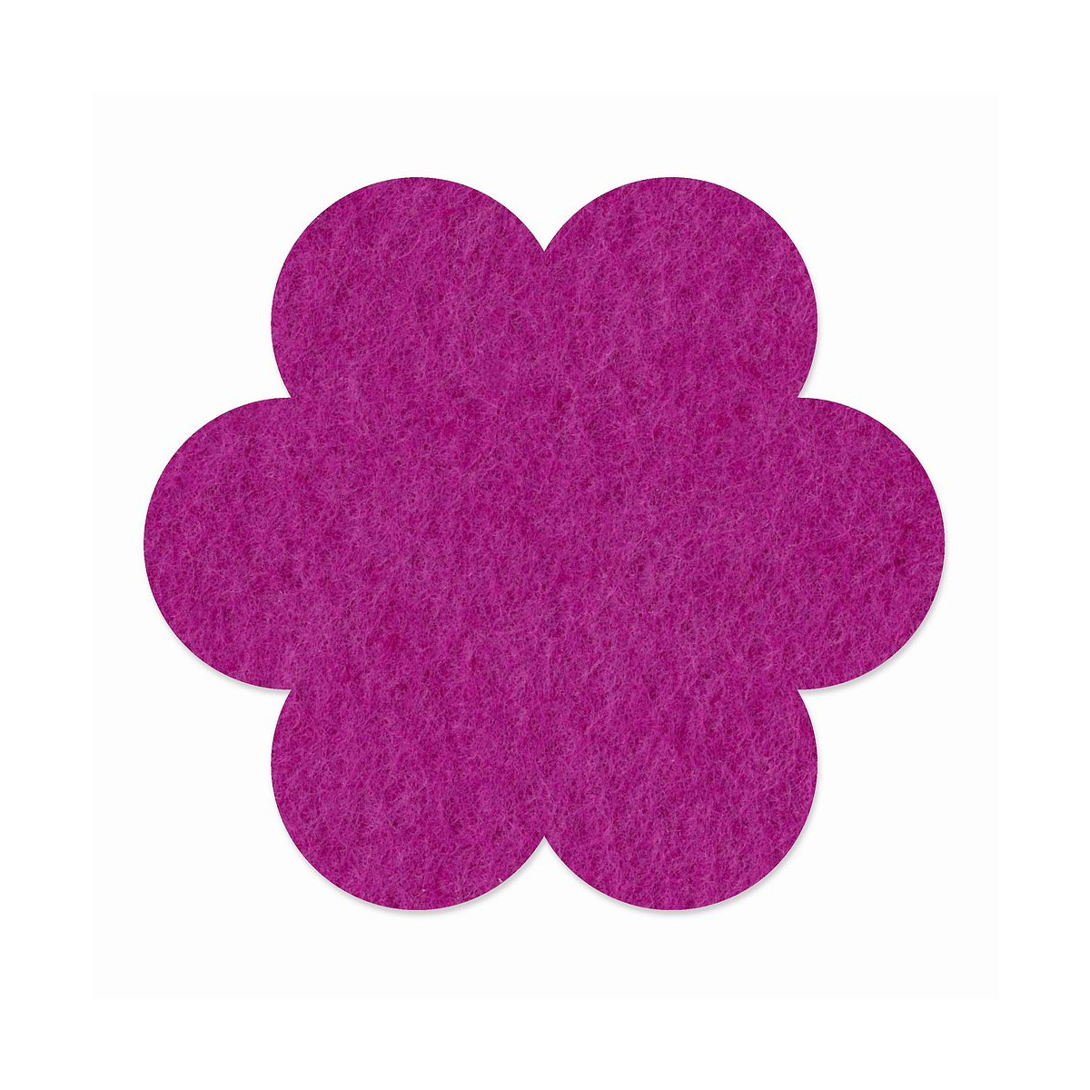 FILZ Untersetzer-Set Blume 4 Stück - violett