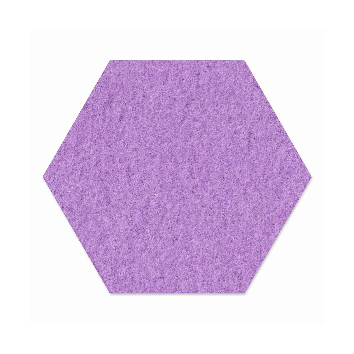 FILZ Untersetzer-Set Hexagon 4 Stück - lavendel