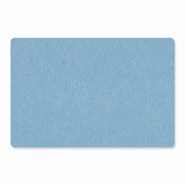 FILZ Untersetzer Rechteckig 45 x 30 cm - hellblau