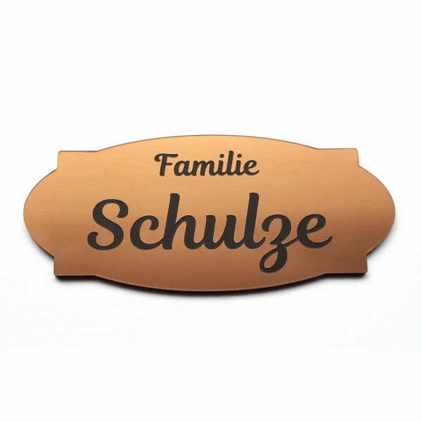 Türschild - Namensschild - Klingelschild inkl. Gravur,...