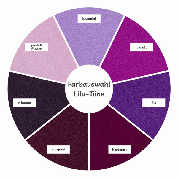 FILZ Untersetzer Rund gemustert 25-30-35 cm Ø Farbauswahl