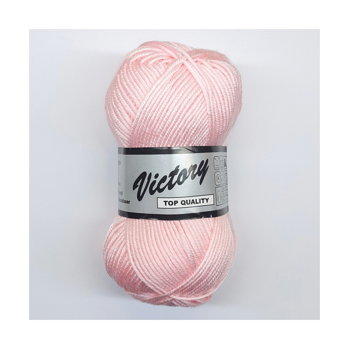 Lammy Victory Wolle Polyacrylgarn 50 g Rosé