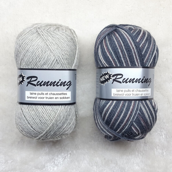 Lammy Sockenwolle Strumpfgarn New Running 50 g