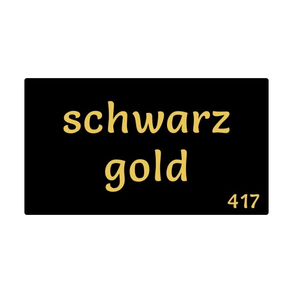 Schwarz - gold