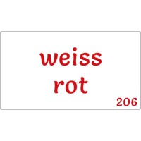 Weiss - rot