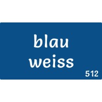 Blau - weiss