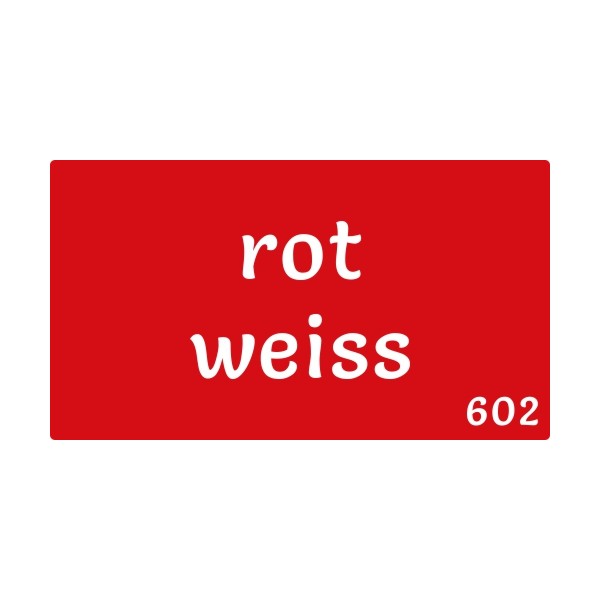 Rot - weiss